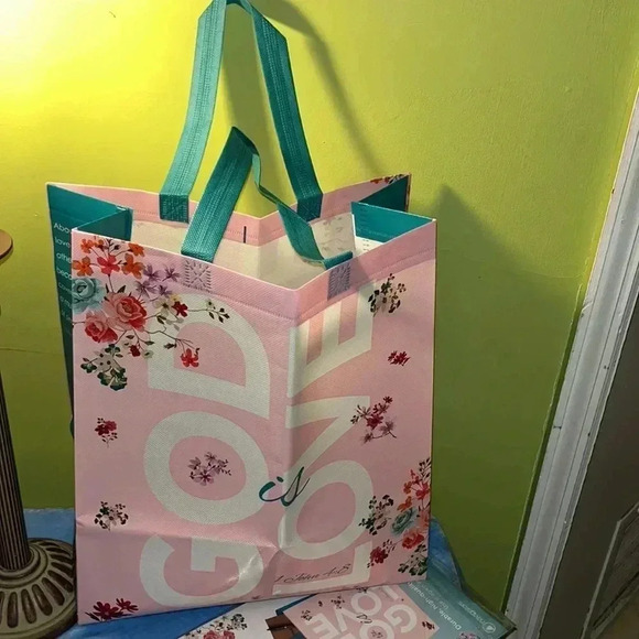New GOD IS LOVE Reusable Tote - Picture 3 of 7